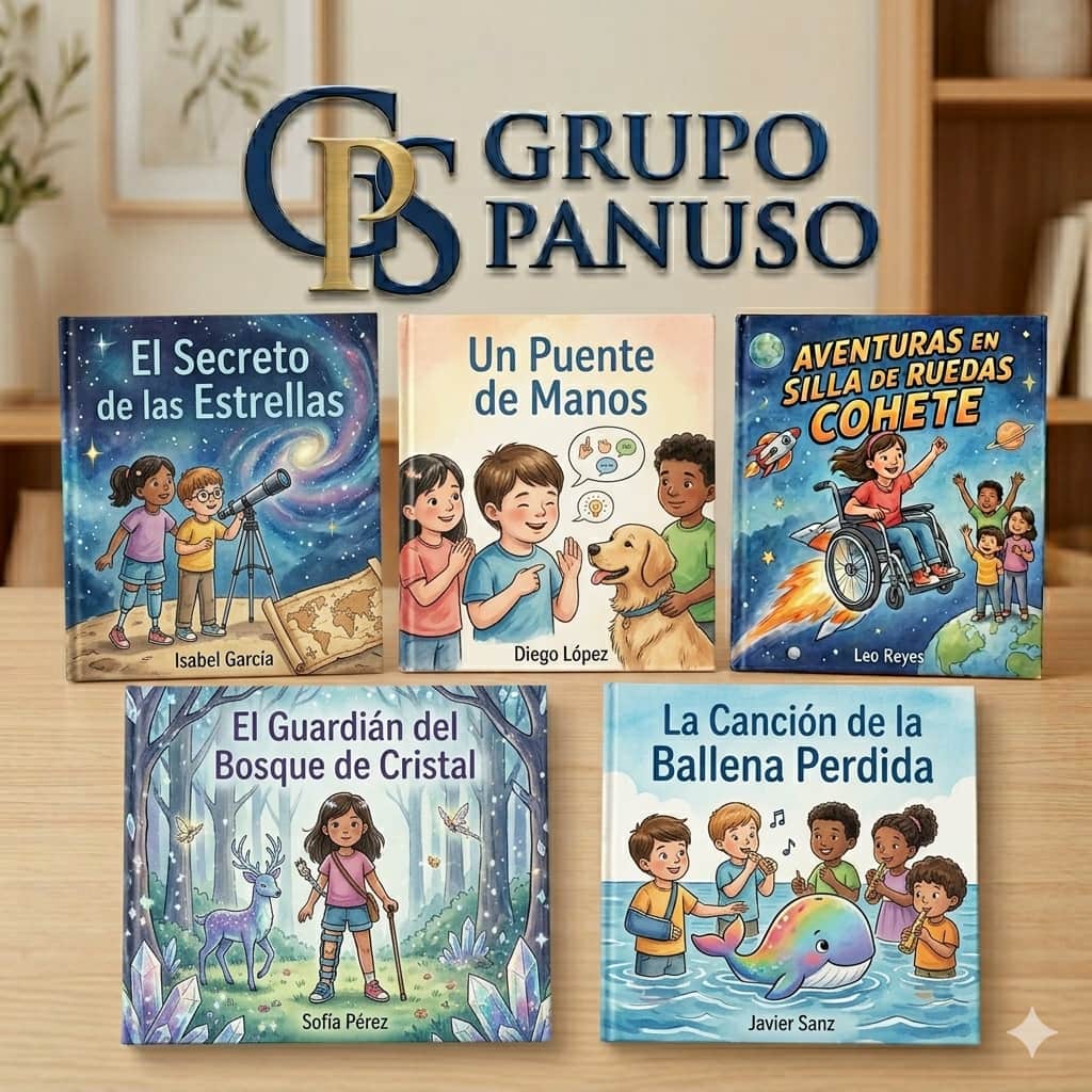 grupo panuso libros para personas con discapacidad personalizados dificultades